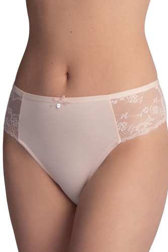 Slip bikini donna Lama L-VIS 1599 in viscosa con pizzo 2 pezzi