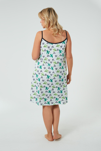 Camicia da notte Picos, cinturino stretto Moda italiana - stampa