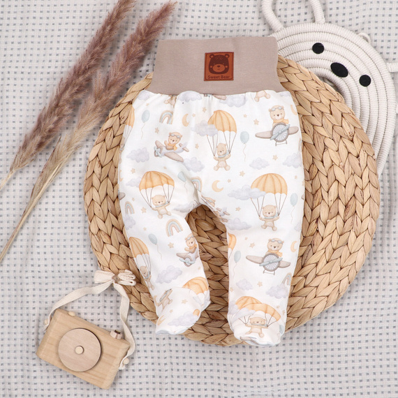 ABN-5513 Sky Journey Nini mezza calza per bambino | Cotone organico, taglio confortevole