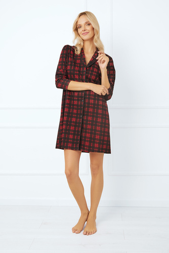 Nicola camicia da notte sbottonata Moda italiana - stampa