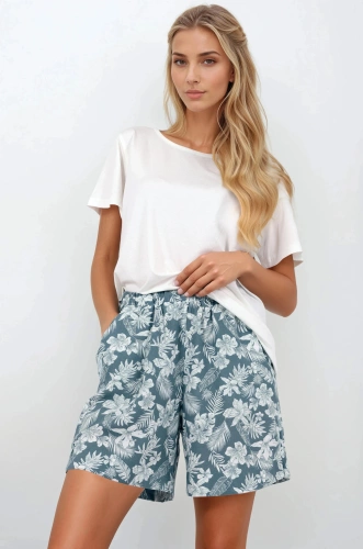 Pigiama estivo Calm - Momenti Per Me | Verde leggero ed elegante