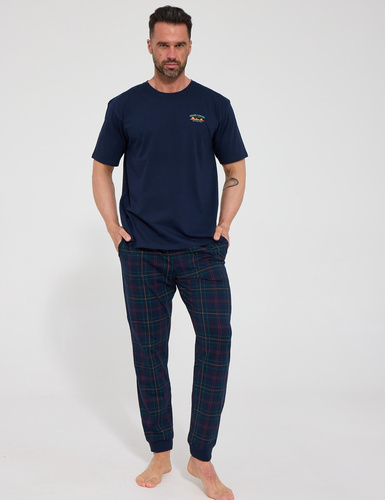 Pigiama uomo Cornette Grand Canion 2 462/331 blu navy 100% cotone