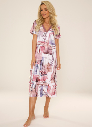 776 Camicia da notte Violet De Lafense - berry