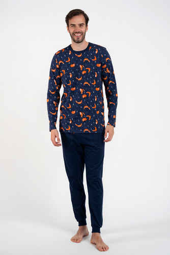 Witalis Pigiama uomo a maniche lunghe, pantaloni lunghi Moda italiana