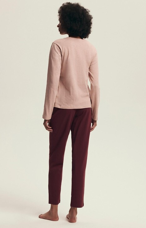 43733 Pigiama donna Dorla Henderson orchidea - cotone, lunghezza. maniche e pantaloni