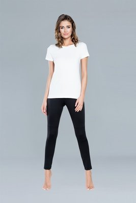 Ibiza T-shirt donna manica corta Moda italiana - bianco