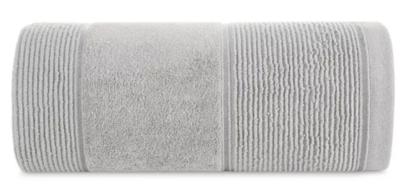 Set di asciugamani Emma Eurofirany argento 3 pezzi 30x50 50x90 70x140 500 g/m²