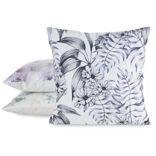 Fodera cuscino 45x45 Mink 30 Eurofirany velluto fiori