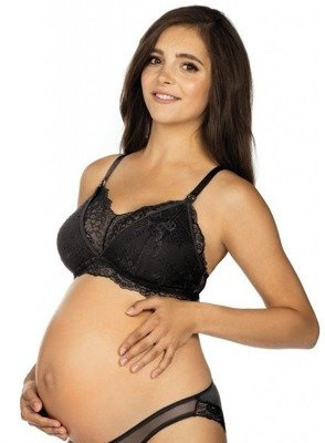 3046 Reggiseno per allattamento LUPOLINE nero