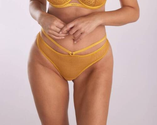 B-1109/2 Slip bikini Mila Donna Kinga - giallo