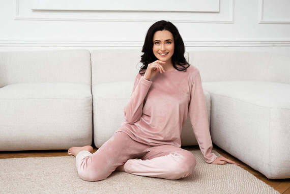 Akara Set da donna Italian Fashion - rosa cipria