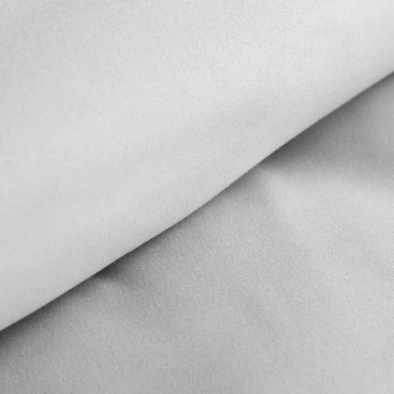 Biancheria da letto MI in microfibra Eurofirany morbida con cerniera 100% poliestere argento