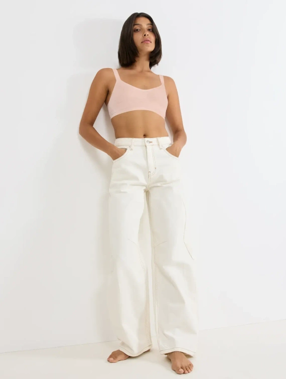 Bralette sloggi ZERO Feel Air senza cuciture, leggera cherry pink