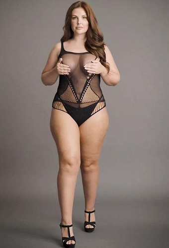 Body DES018 Le Désir body sensuale con tagli geometrici