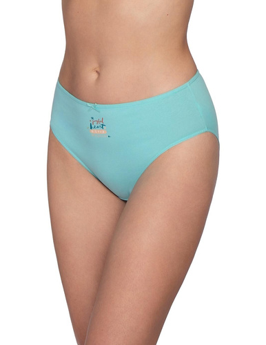 Slip Donna L-120 BI-103 Lama – Pantaloncini in Cotone, Classico Bikini, 3 Pezzi