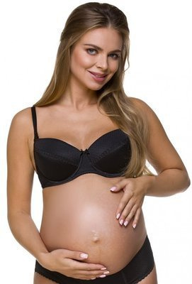 1732 Reggiseno per allattamento LUPOLINE - nero