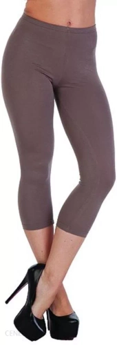 862 De Lafense Leggings 3/4 - mocca