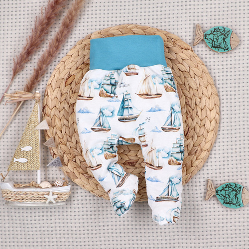 NINI ABK-0051/ZAG Ship completo neonato 4 pezzi in cotone organico 100%
