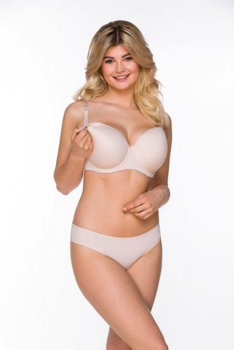 3109 Reggiseno da allattamento imbottito Lupoline-beige
