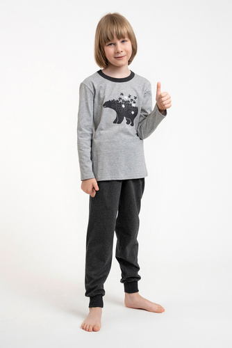 Morten Pigiama bambino Moda italiana melange/c.melange