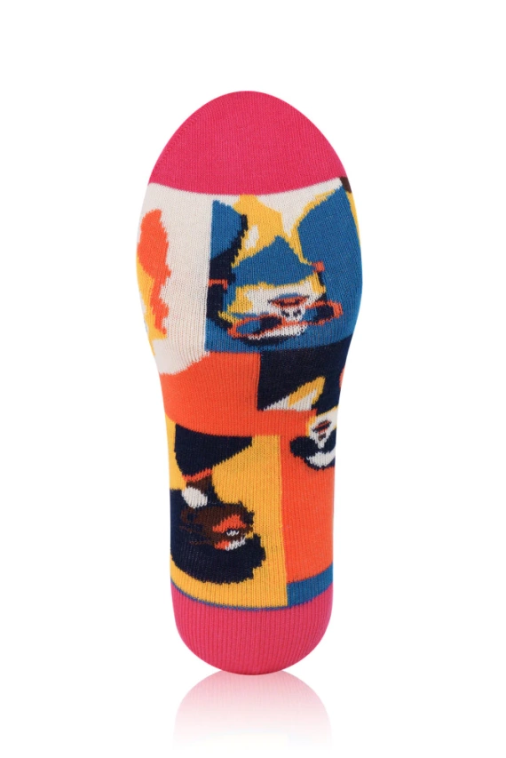 S171D Donna Calze lunghe Moda Italiana - rosa