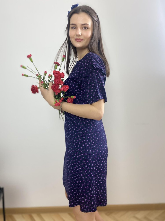 499 Camicia da notte Olaya Forex - blu navy