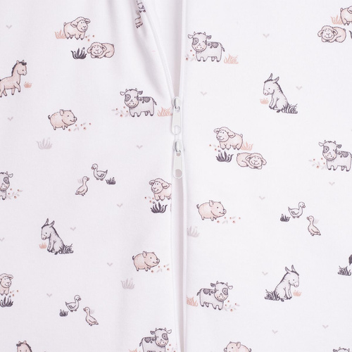 228044 Nicol FARMA Sacco nanna con gambali 1,5 TOG cotone animali