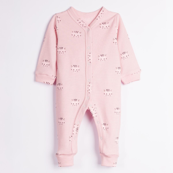 Pigiama neonato Nicol Tosia 225033 100% cotone gattini senza piedini