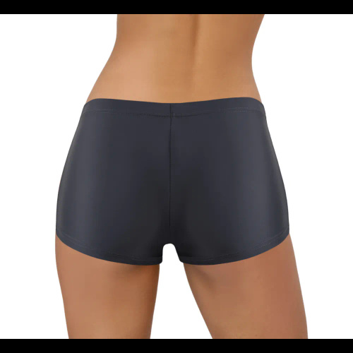 Sesto Senso DS01 Pantaloncini da bagno donna sportivi in tessuto tecnico ad asciugatura rapida grafite