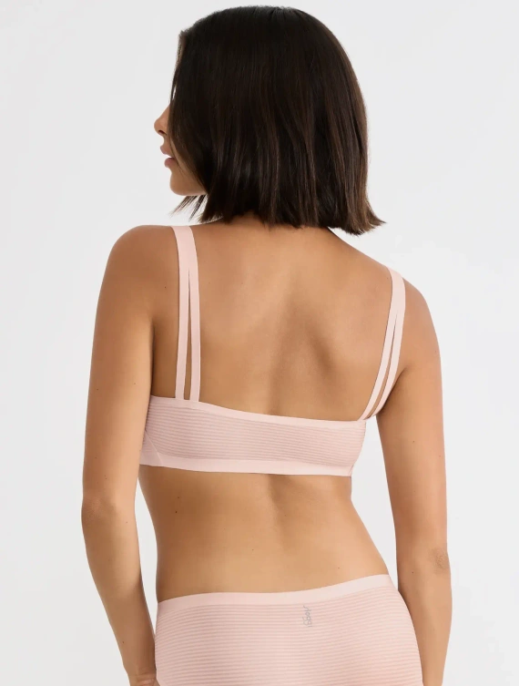 Bralette sloggi ZERO Feel Air senza cuciture, leggera cherry pink