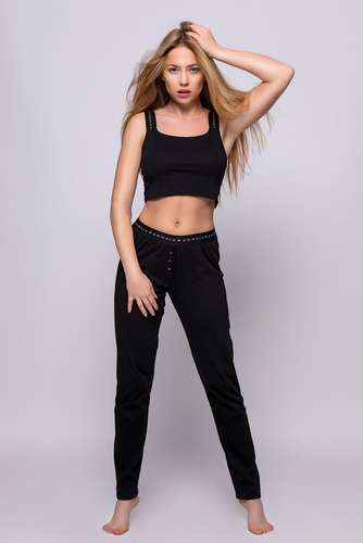 Sensis Tiffany Set pigiama donna - nero