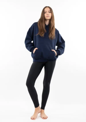 DK-K-B10 DKaren blu navy - set di leggings e felpa da donna, comodo e alla moda