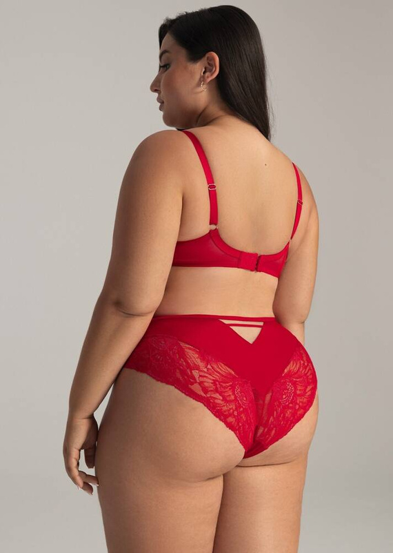 1824/1 Maxi reggiseno morbido Ava rosso