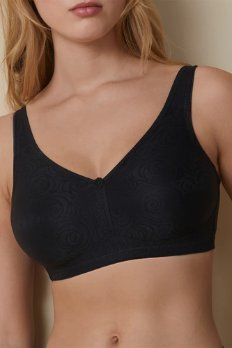 Reggiseno Marivi Selene nero - morbido, senza ferretto, comodo per tutti i giorni