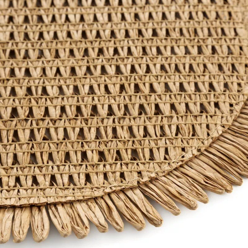 Sottopiatto Eurofirany elegante tovaglietta da tavola glamour Joan natural