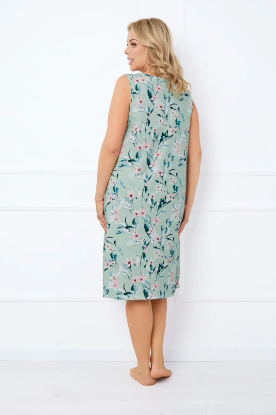 Camicia da notte Alwea, cinturino largo Moda italiana - verde