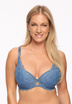Reggiseno push-up blu
