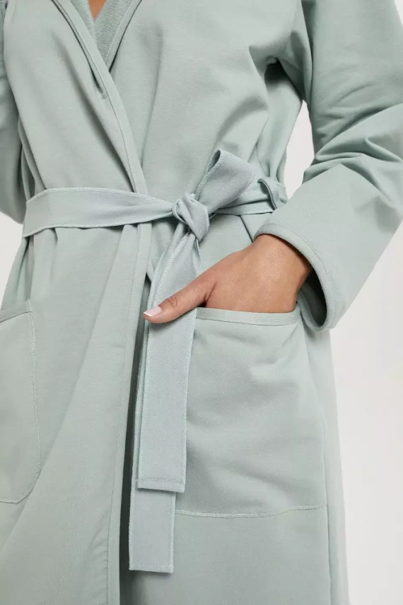 Karina Accappatoio da donna Moda italiana - menta