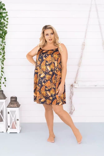 Camicia Monstera da donna, slim-fit Italia Fashion - stampa