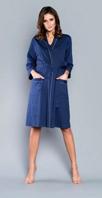 Megan Accappatoio da donna Italian Fashion - blu navy