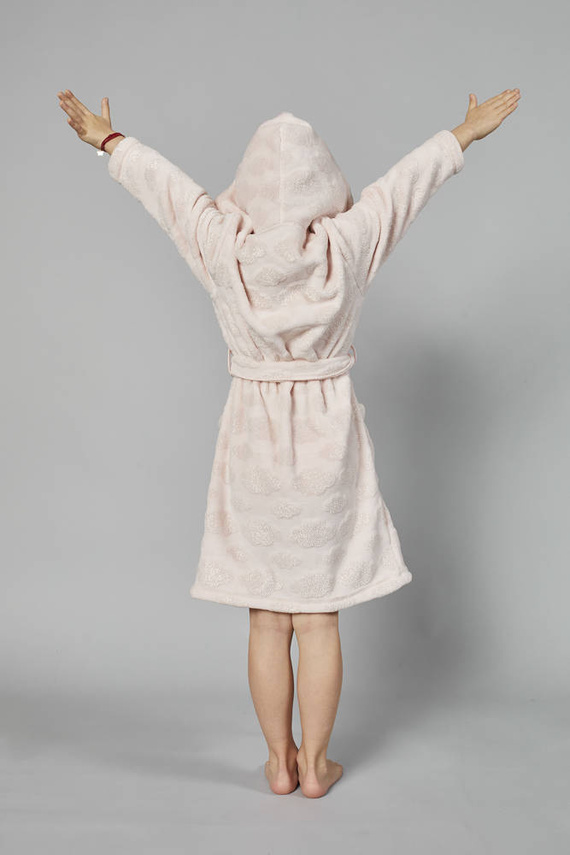 Accappatoio per bambine Drina Moda italiana - - rosa