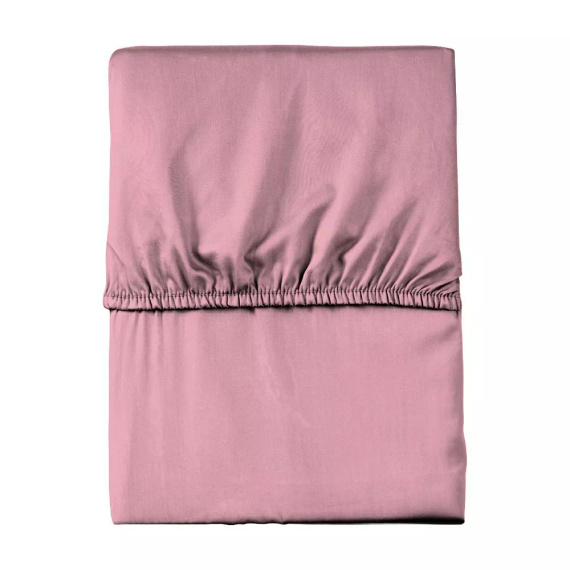 Lenzuolo con angoli in microsatin Poly Detexpol liscio e pratico pastel pink