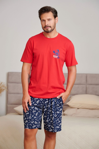 Pigiama Uomo Doctor Nap 7553 Sunny Coast Cotone Pantaloncini Corti