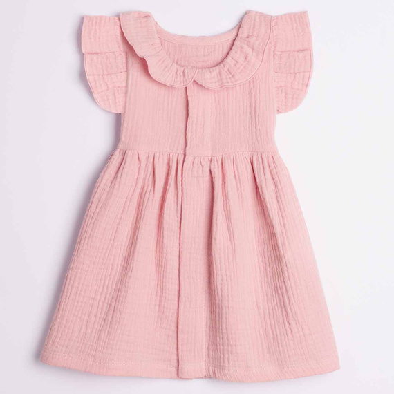 Nicol 224246 Abito in Mussola per Bambina 100% Cotone per l'Estate