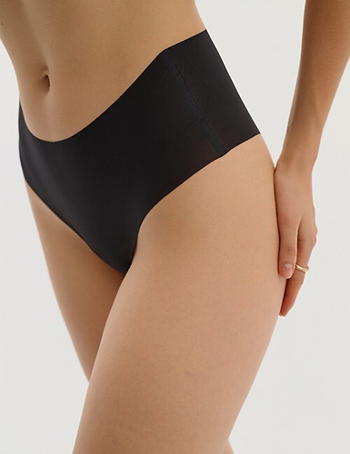 Figi Brasil Maxi Julimex Mousse senza cuciture ultraleggere invisibili sotto i vestiti nero