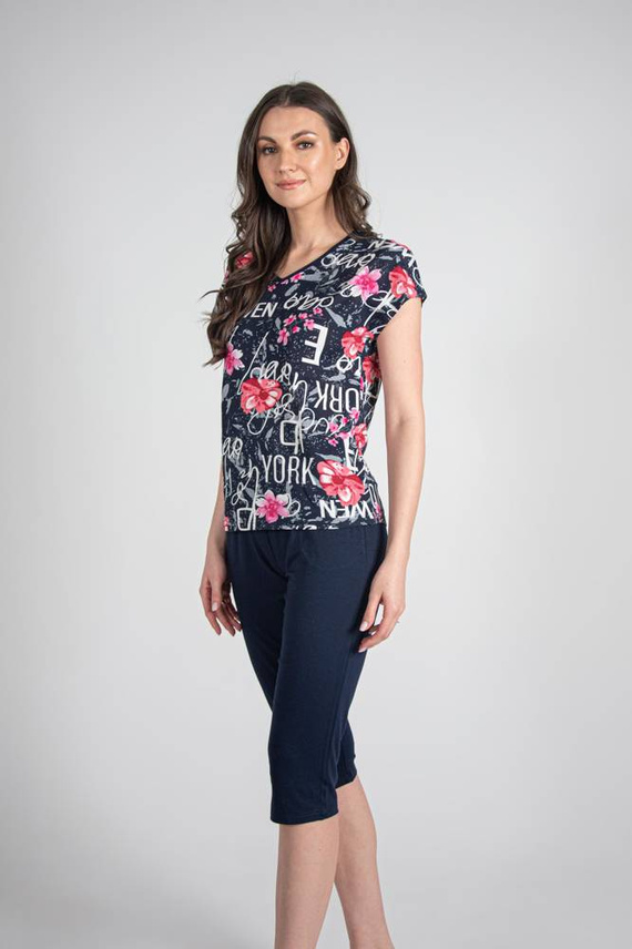 676 Pigiama da donna con suola Forex - blu navy