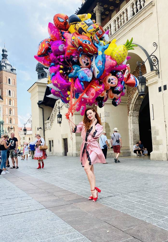 929 Kleoree Accappatoio da donna De Lafense - rosa