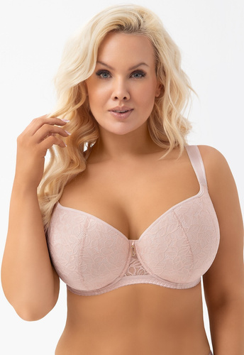 Reggiseno balconcino Gorsenia Daria G009 beige – solleva e modella