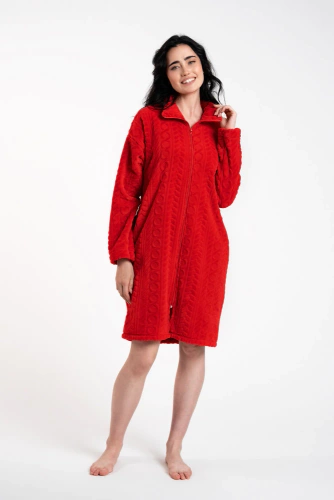 Rena Accappatoio da donna Moda italiana - rosso