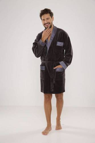 772 Accappatoio Bonjour da uomo in forex - grafite